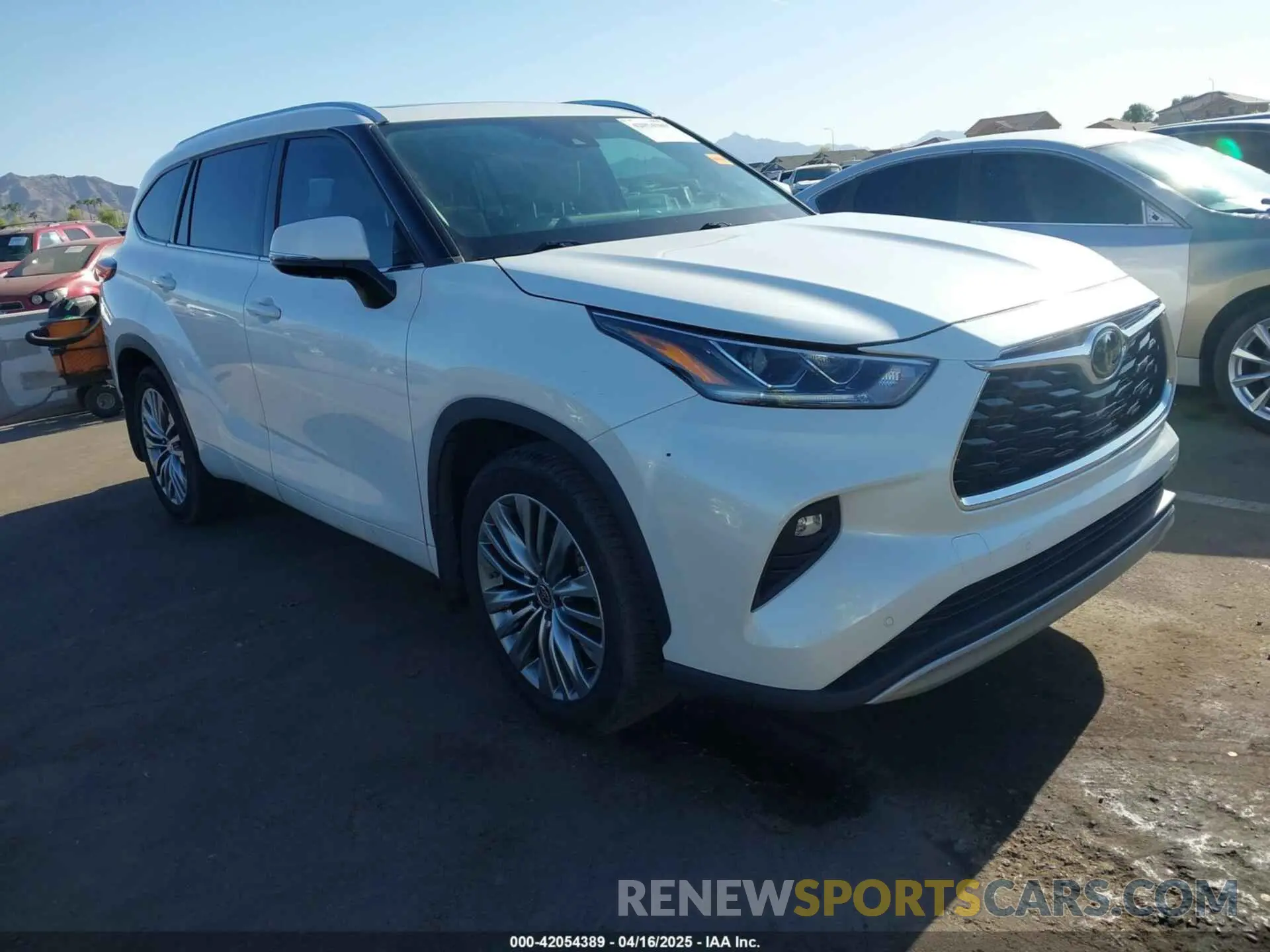 1 fotografías del automóvil dañado 5TDFZRBH2MS065314 TOYOTA HIGHLANDER 2021