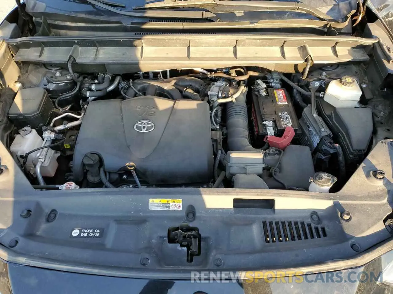 12 fotografías del automóvil dañado 5TDFZRBH2MS080864 TOYOTA HIGHLANDER 2021