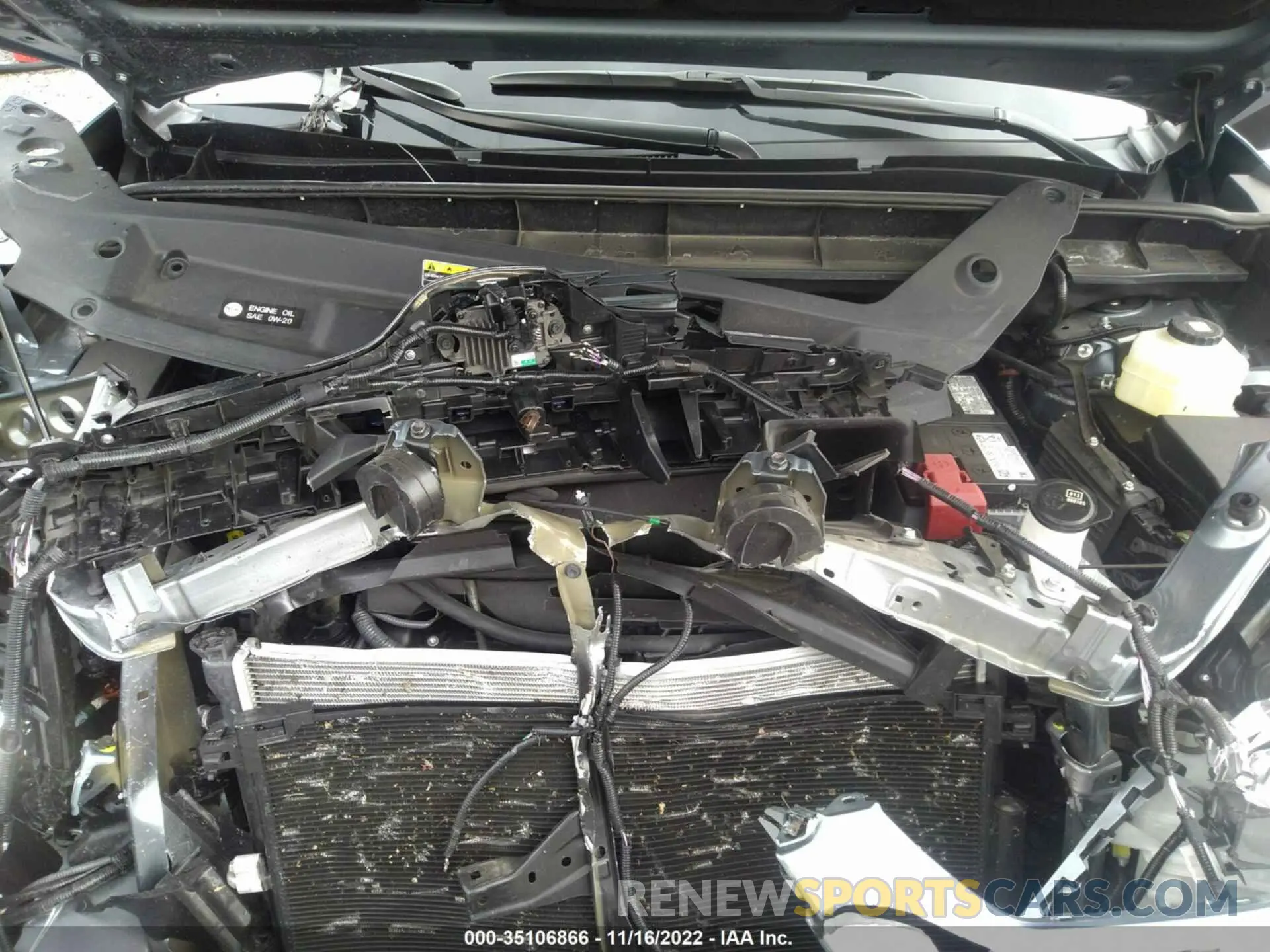 10 fotografías del automóvil dañado 5TDFZRBH2MS098149 TOYOTA HIGHLANDER 2021