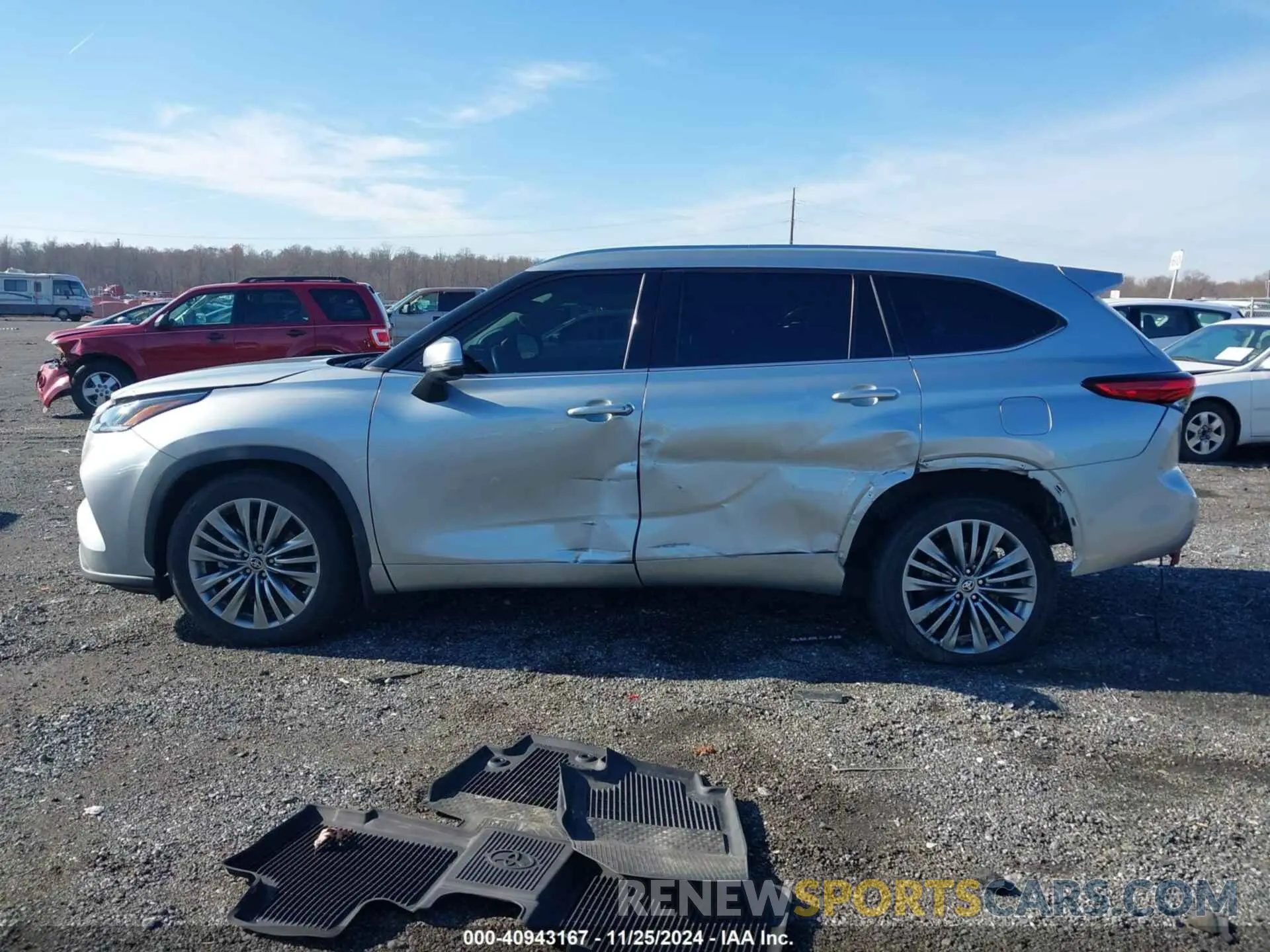 15 fotografías del automóvil dañado 5TDFZRBH2MS145938 TOYOTA HIGHLANDER 2021