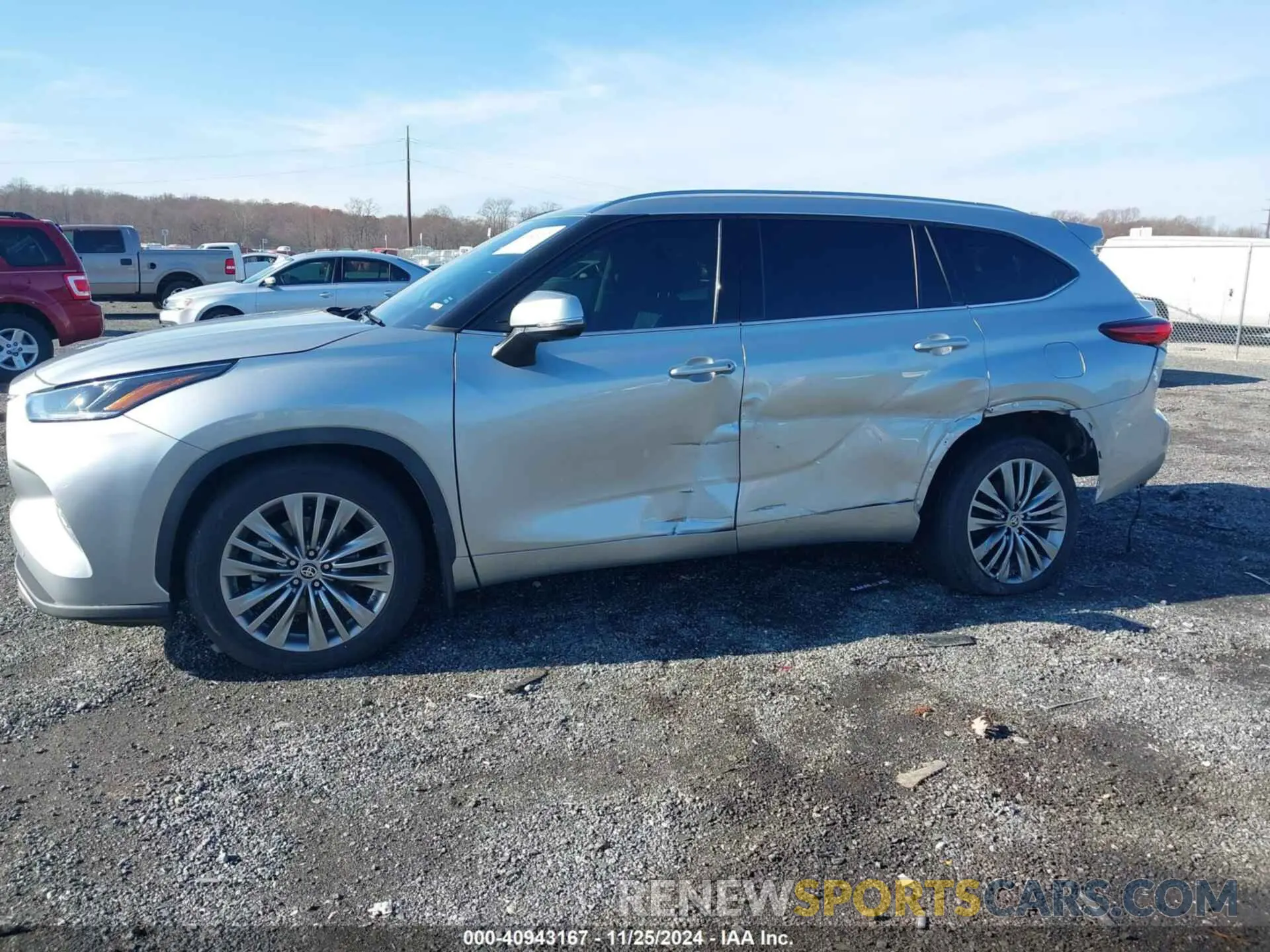 6 fotografías del automóvil dañado 5TDFZRBH2MS145938 TOYOTA HIGHLANDER 2021