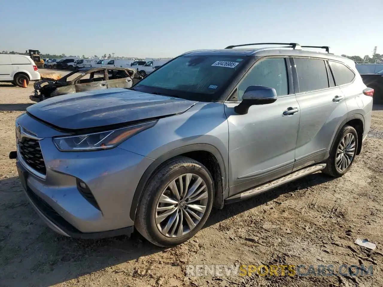 1 fotografías del automóvil dañado 5TDFZRBH2MS146295 TOYOTA HIGHLANDER 2021