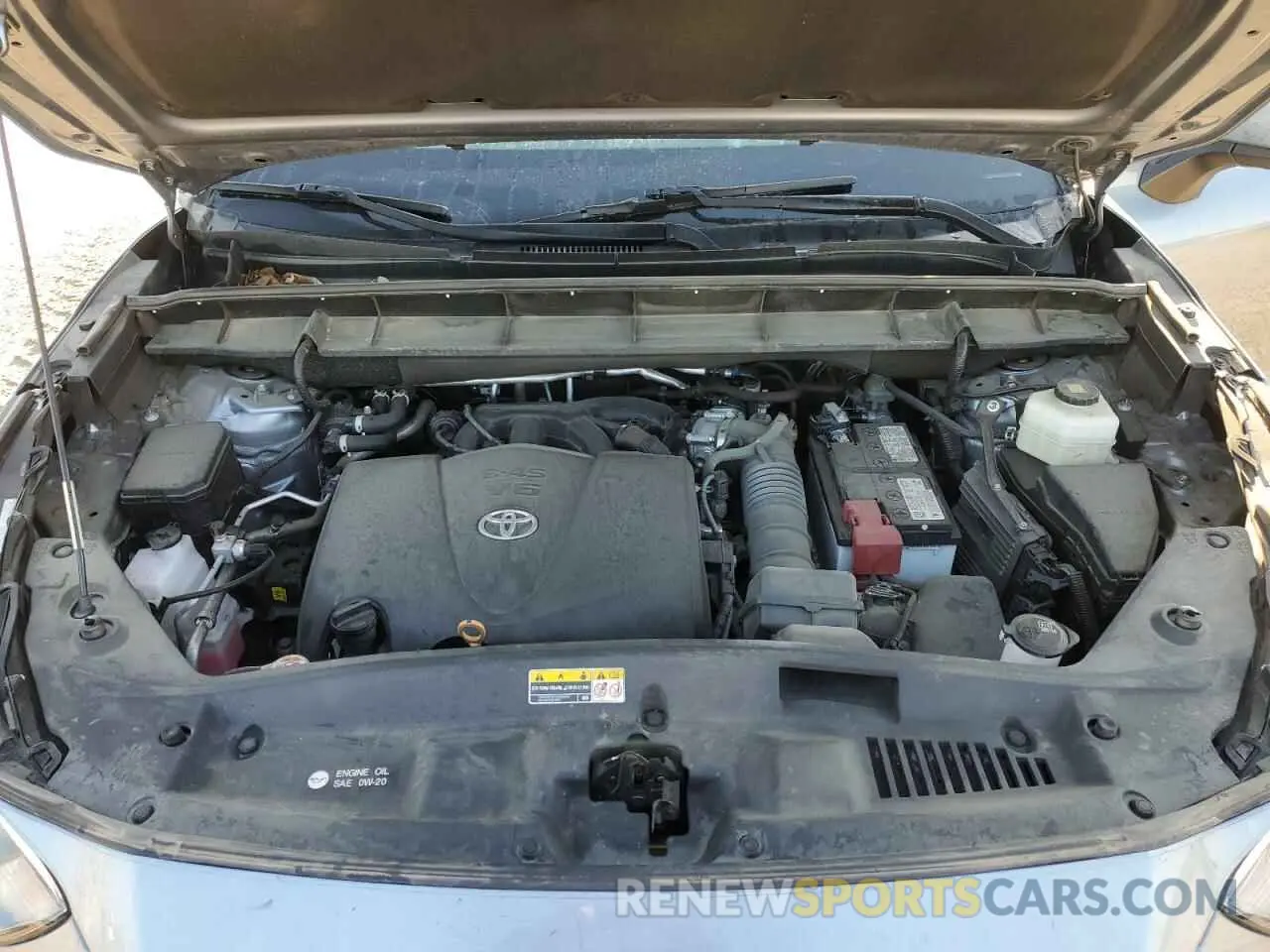 12 fotografías del automóvil dañado 5TDFZRBH2MS146295 TOYOTA HIGHLANDER 2021