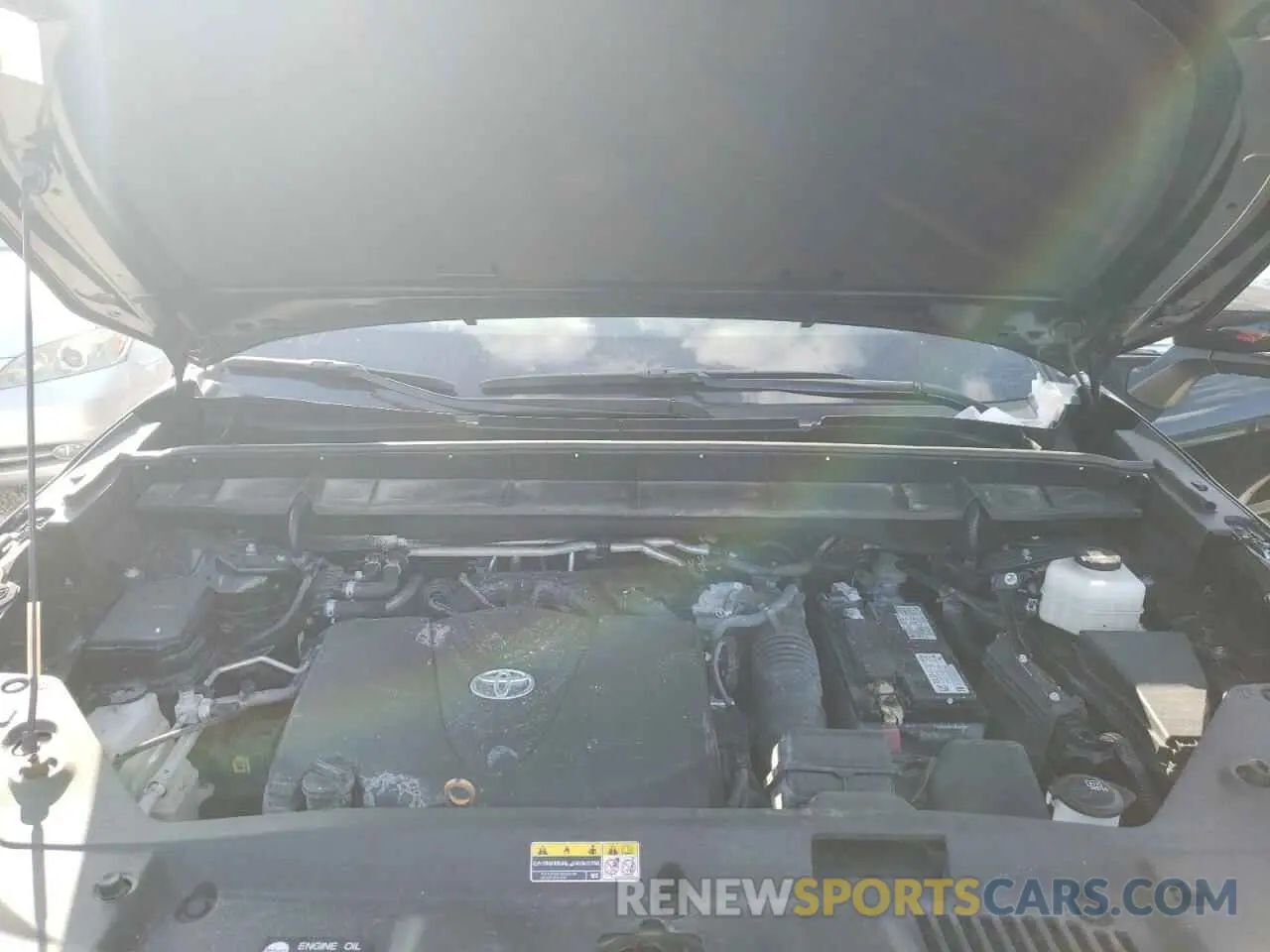 7 fotografías del automóvil dañado 5TDFZRBH4MS121785 TOYOTA HIGHLANDER 2021