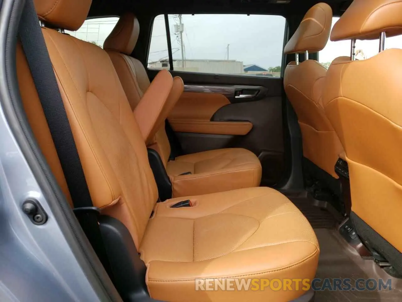 6 fotografías del automóvil dañado 5TDFZRBH7MS102065 TOYOTA HIGHLANDER 2021