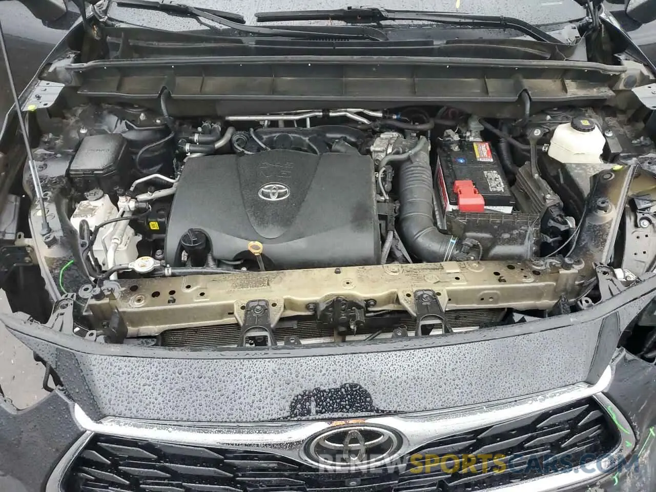 12 fotografías del automóvil dañado 5TDFZRBH8MS106089 TOYOTA HIGHLANDER 2021