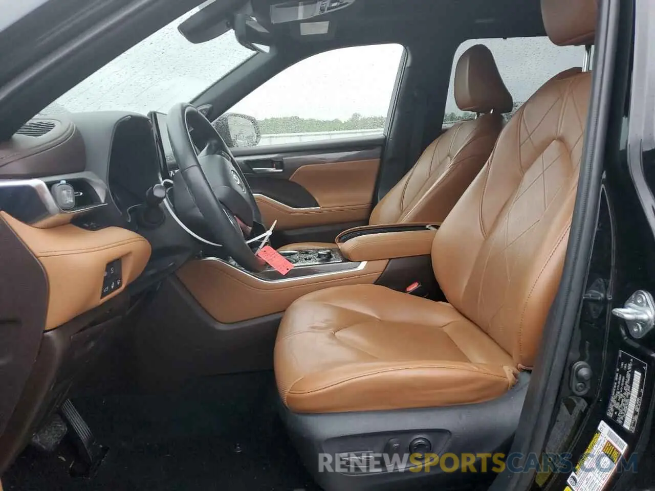 7 fotografías del automóvil dañado 5TDFZRBH8MS106089 TOYOTA HIGHLANDER 2021