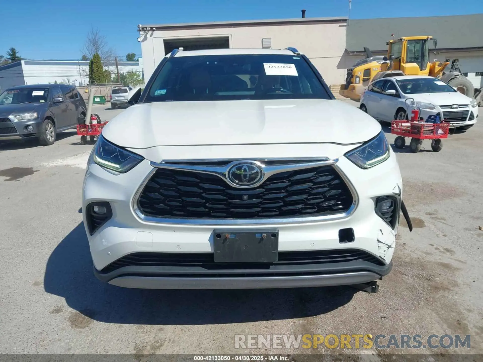 12 fotografías del automóvil dañado 5TDFZRBHXMS080062 TOYOTA HIGHLANDER 2021