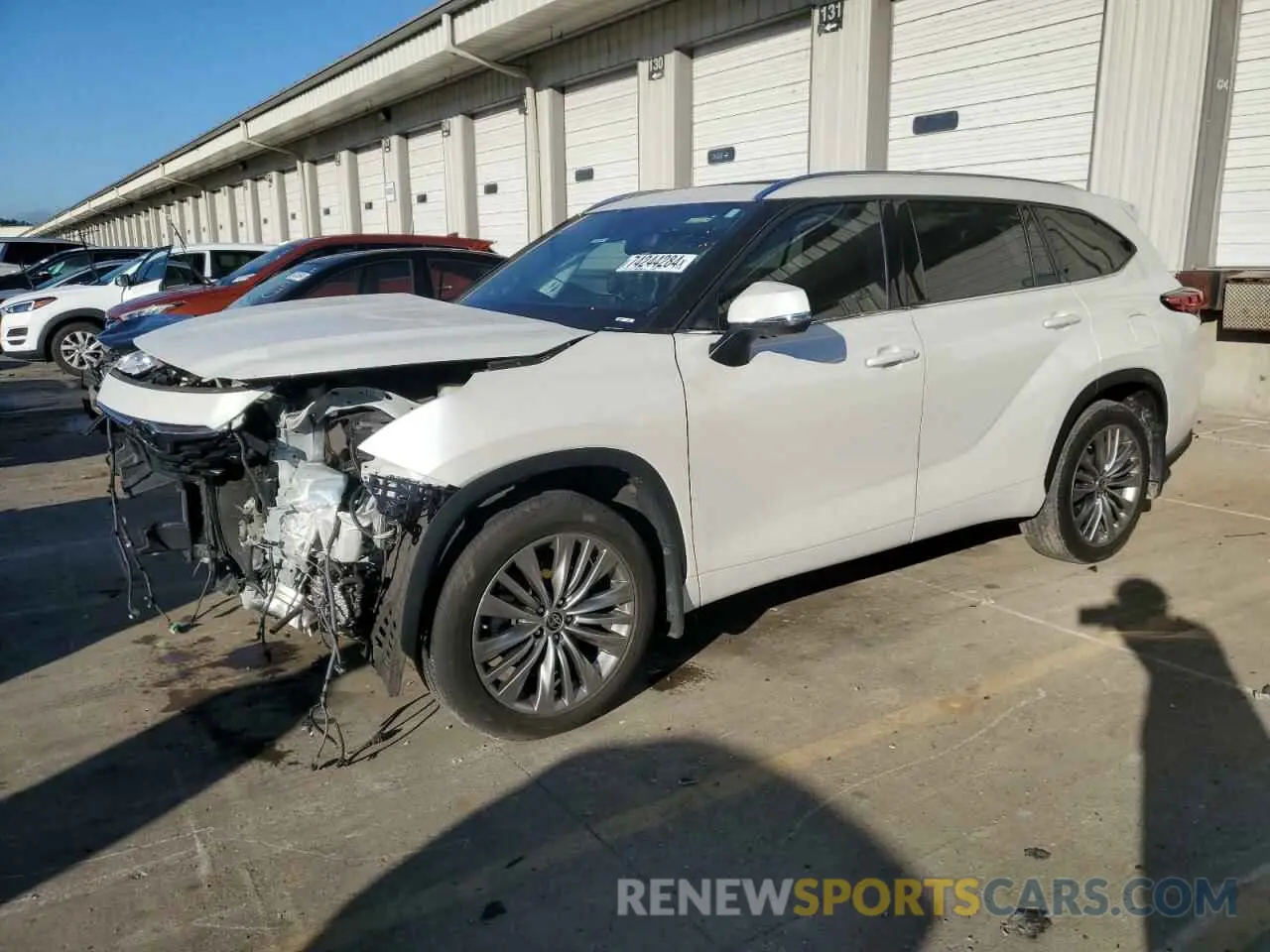1 fotografías del automóvil dañado 5TDFZRBHXMS097931 TOYOTA HIGHLANDER 2021