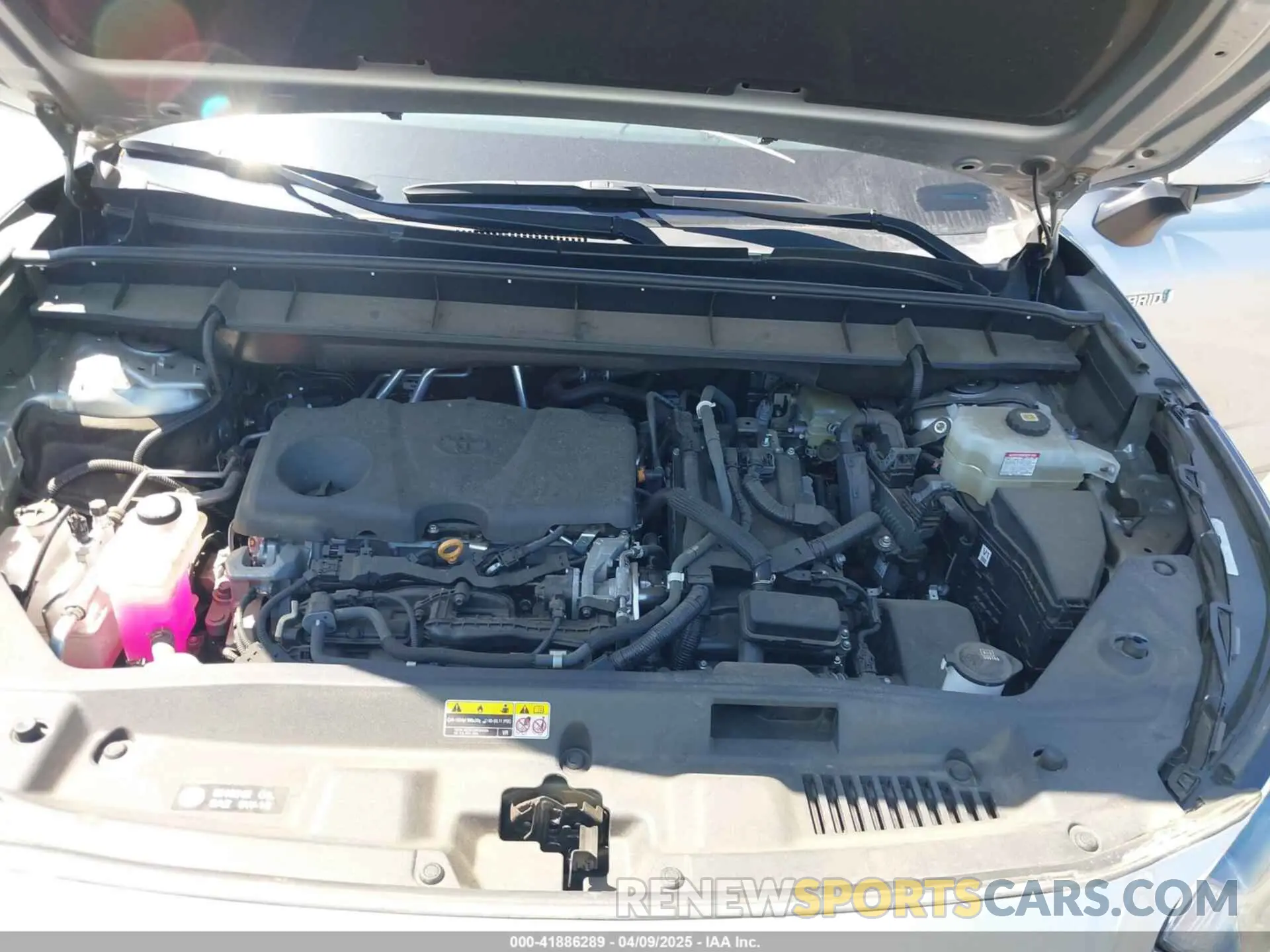 10 fotografías del automóvil dañado 5TDGARAH0MS011040 TOYOTA HIGHLANDER 2021