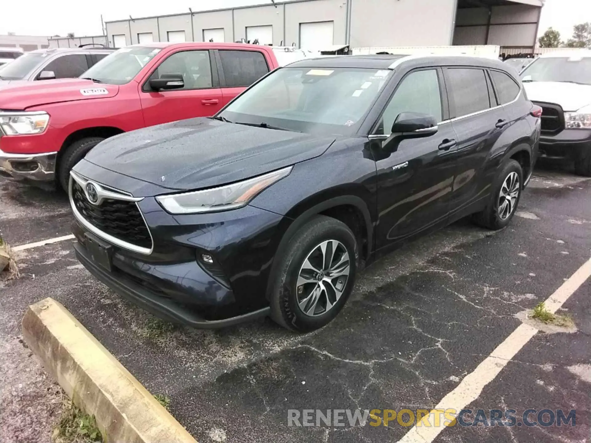 18 fotografías del automóvil dañado 5TDGARAH4MS010568 TOYOTA HIGHLANDER 2021