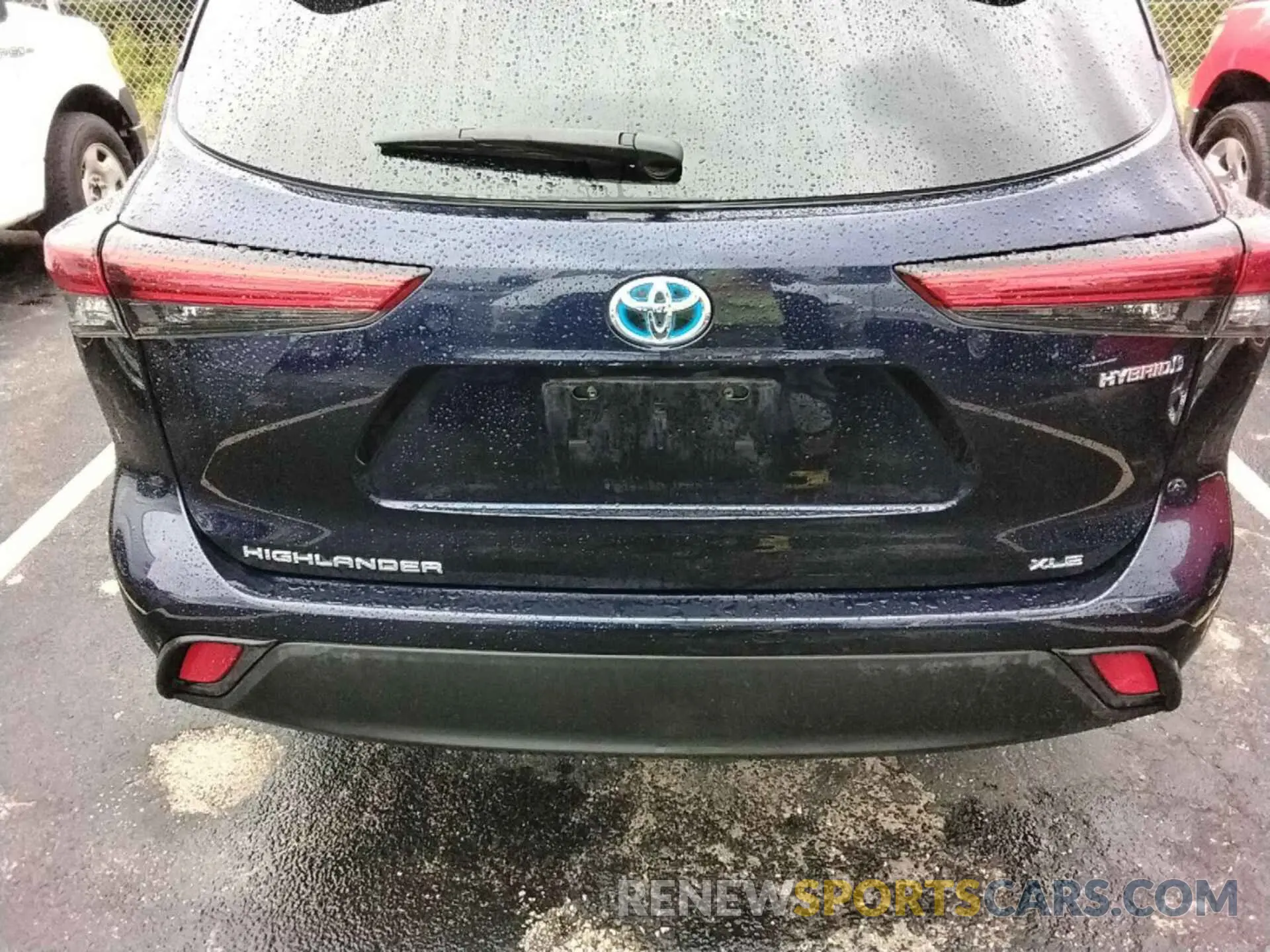 22 fotografías del automóvil dañado 5TDGARAH4MS010568 TOYOTA HIGHLANDER 2021