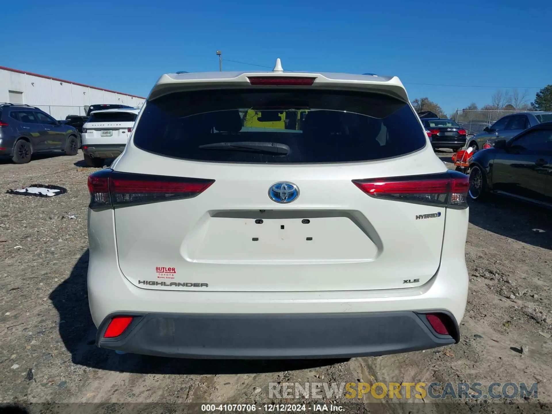 16 fotografías del automóvil dañado 5TDGARAH5MS503725 TOYOTA HIGHLANDER 2021