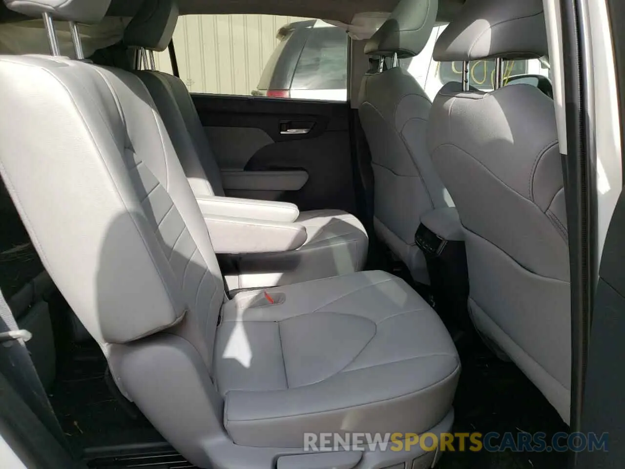6 fotografías del automóvil dañado 5TDGARAH6MS504284 TOYOTA HIGHLANDER 2021