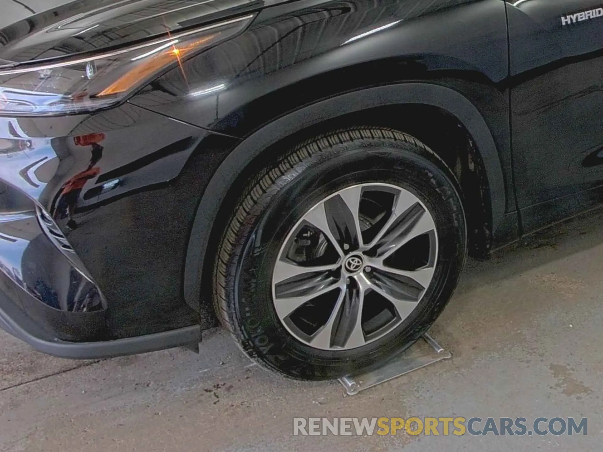 8 fotografías del automóvil dañado 5TDGARAH6MS506374 TOYOTA HIGHLANDER 2021