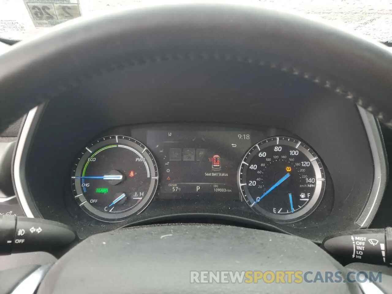 9 fotografías del automóvil dañado 5TDGBRCH1MS516174 TOYOTA HIGHLANDER 2021