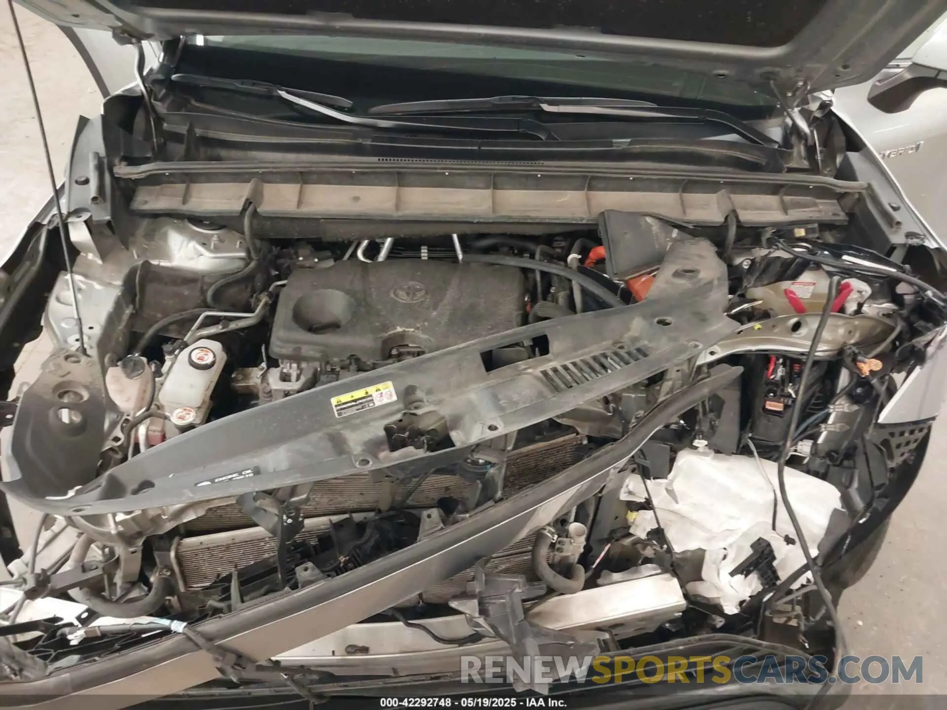 10 fotografías del automóvil dañado 5TDGBRCH4MS060638 TOYOTA HIGHLANDER 2021