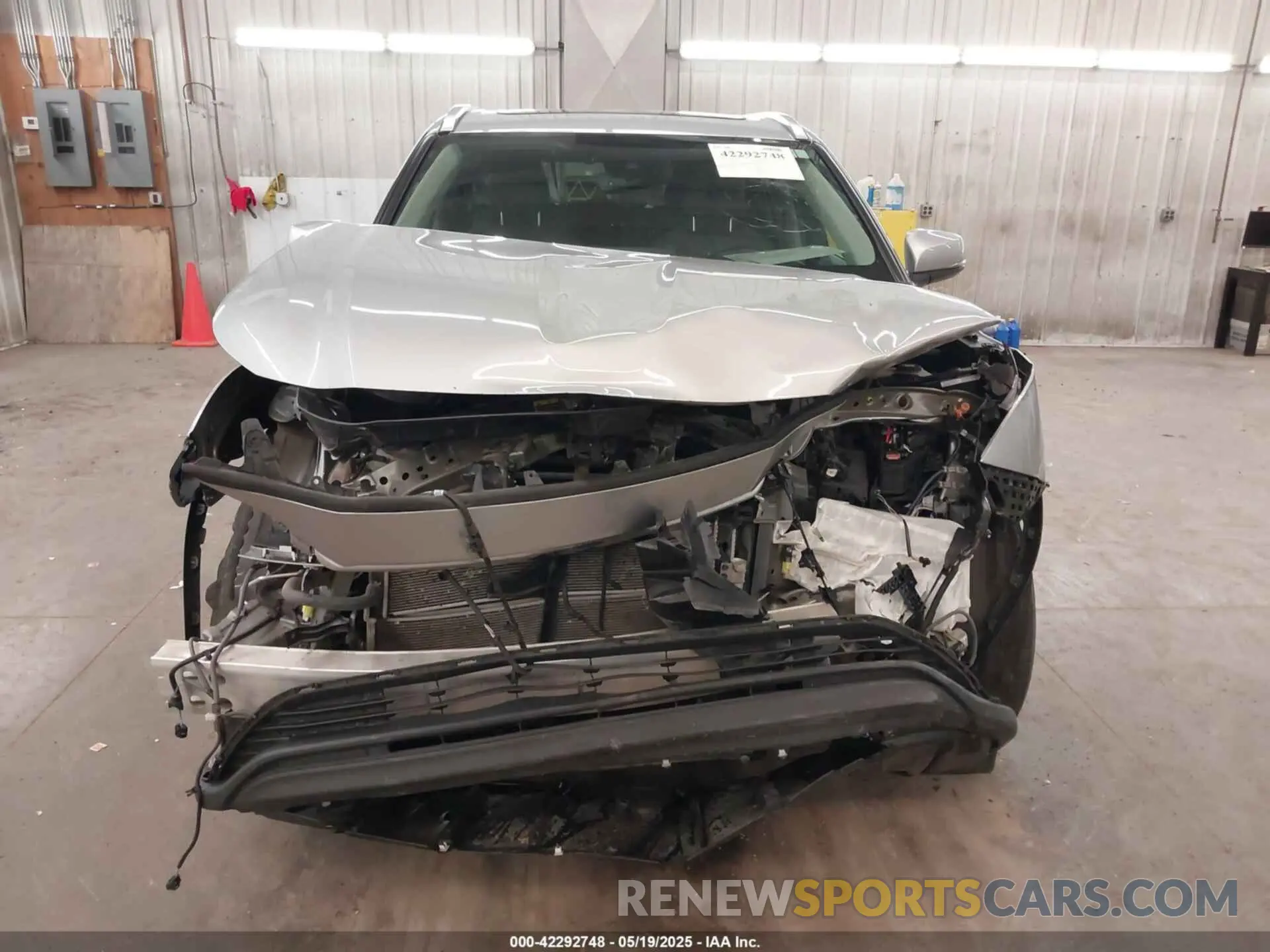 12 fotografías del automóvil dañado 5TDGBRCH4MS060638 TOYOTA HIGHLANDER 2021