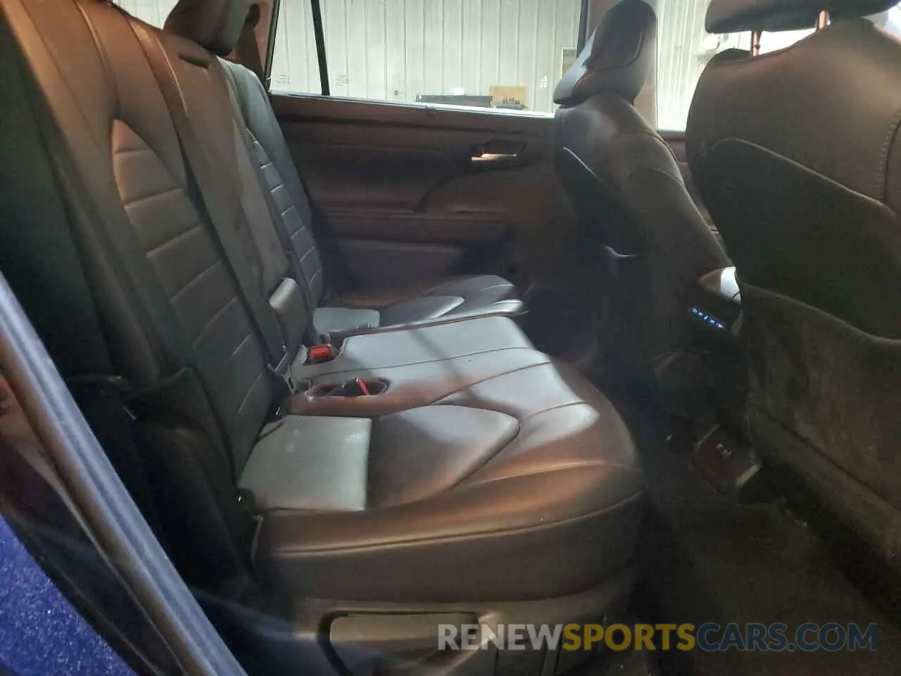 12 fotografías del automóvil dañado 5TDGBRCH6MS531074 TOYOTA HIGHLANDER 2021