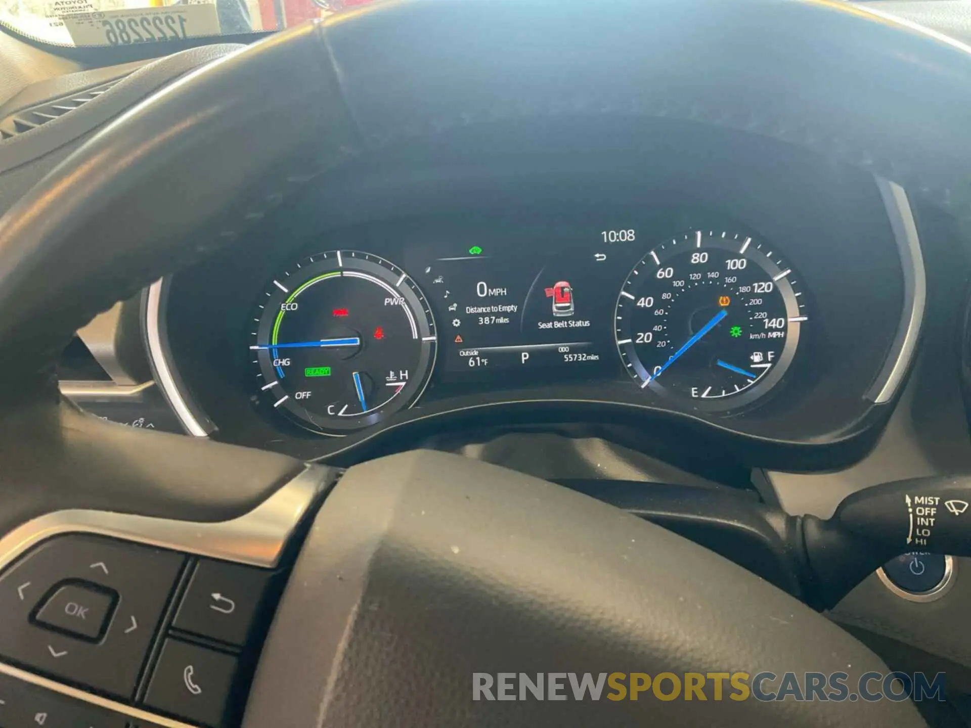 6 fotografías del automóvil dañado 5TDGBRCH8MS525373 TOYOTA HIGHLANDER 2021