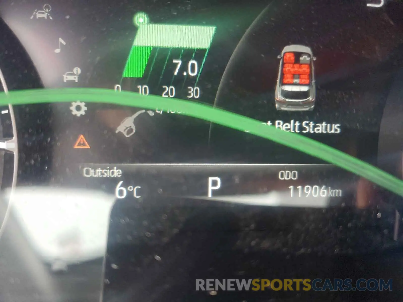 8 fotografías del automóvil dañado 5TDGBRCH9MS051918 TOYOTA HIGHLANDER 2021