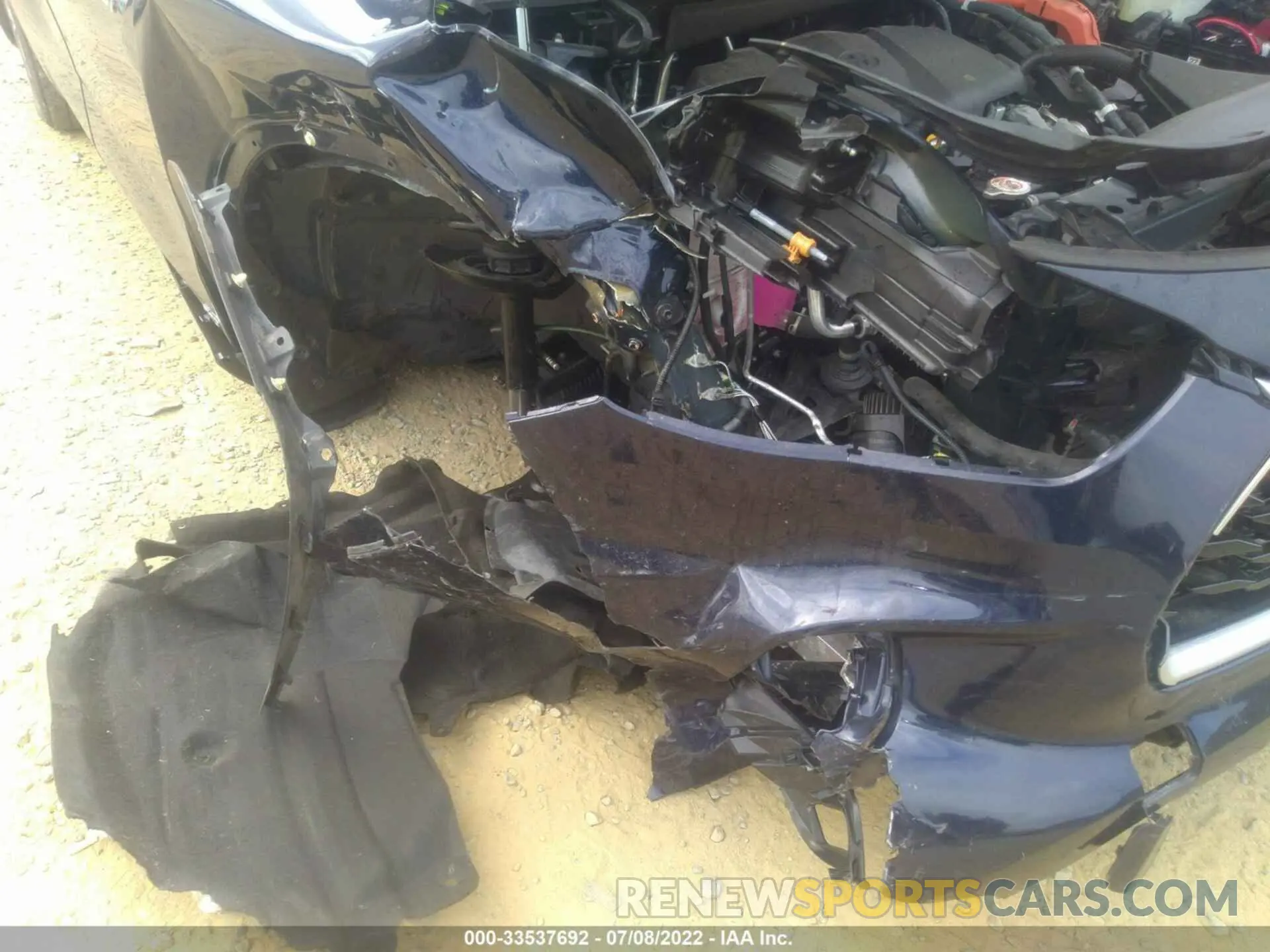 6 fotografías del automóvil dañado 5TDGBRCH9MS059162 TOYOTA HIGHLANDER 2021