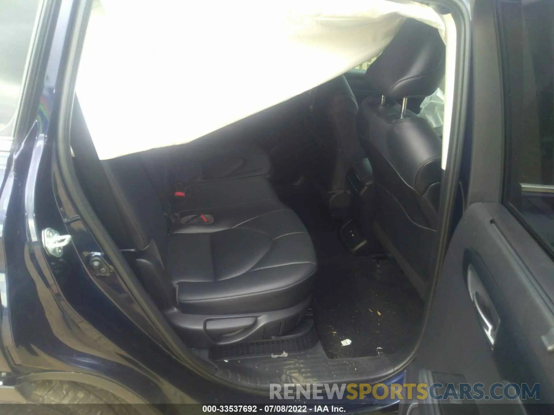 8 fotografías del automóvil dañado 5TDGBRCH9MS059162 TOYOTA HIGHLANDER 2021
