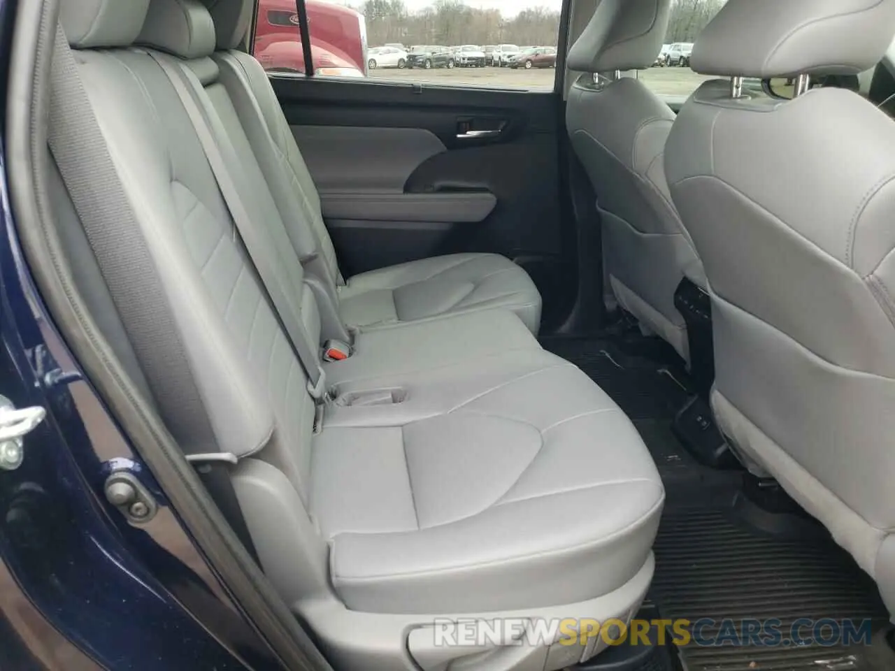 6 fotografías del automóvil dañado 5TDGBRCH9MS526788 TOYOTA HIGHLANDER 2021