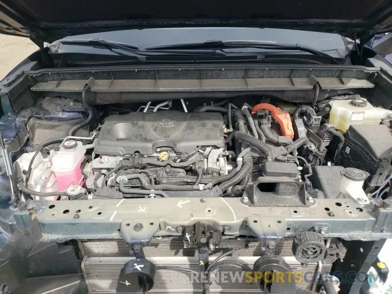 7 fotografías del automóvil dañado 5TDGBRCH9MS526788 TOYOTA HIGHLANDER 2021
