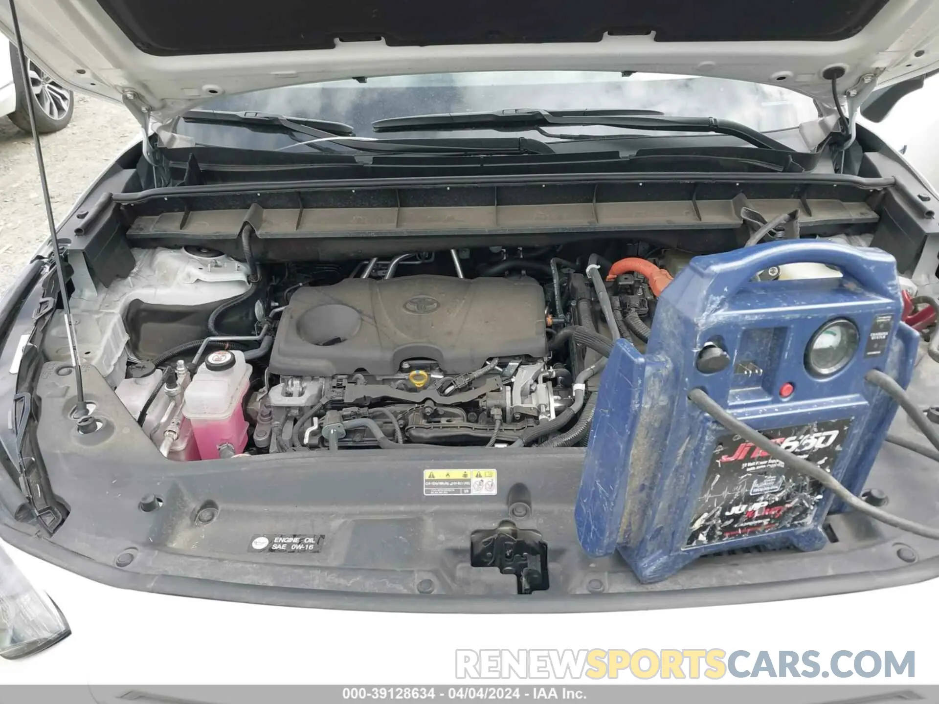 10 fotografías del automóvil dañado 5TDGBRCHXMS059073 TOYOTA HIGHLANDER 2021