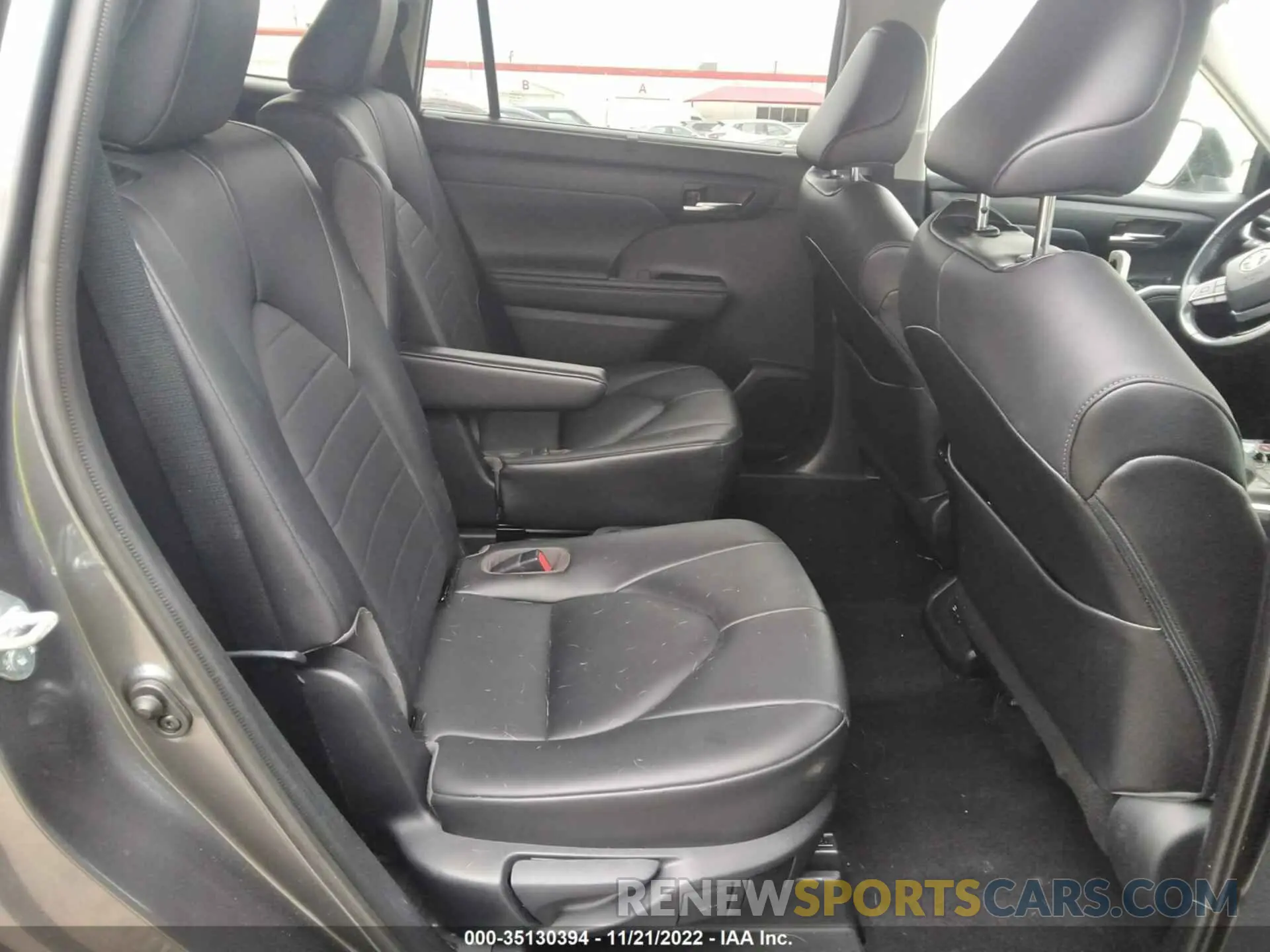 8 fotografías del automóvil dañado 5TDGZRAH0MS516021 TOYOTA HIGHLANDER 2021