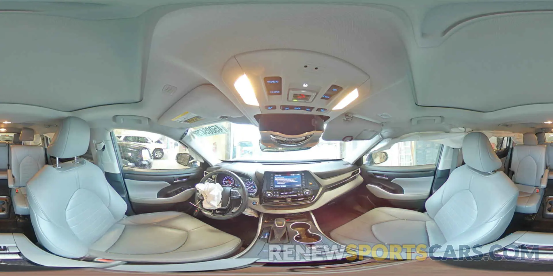 13 fotografías del automóvil dañado 5TDGZRAH1MS526038 TOYOTA HIGHLANDER 2021