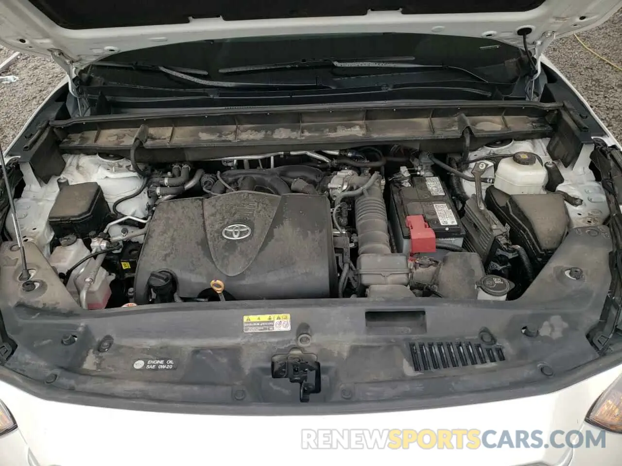 12 fotografías del automóvil dañado 5TDGZRAH3MS068325 TOYOTA HIGHLANDER 2021