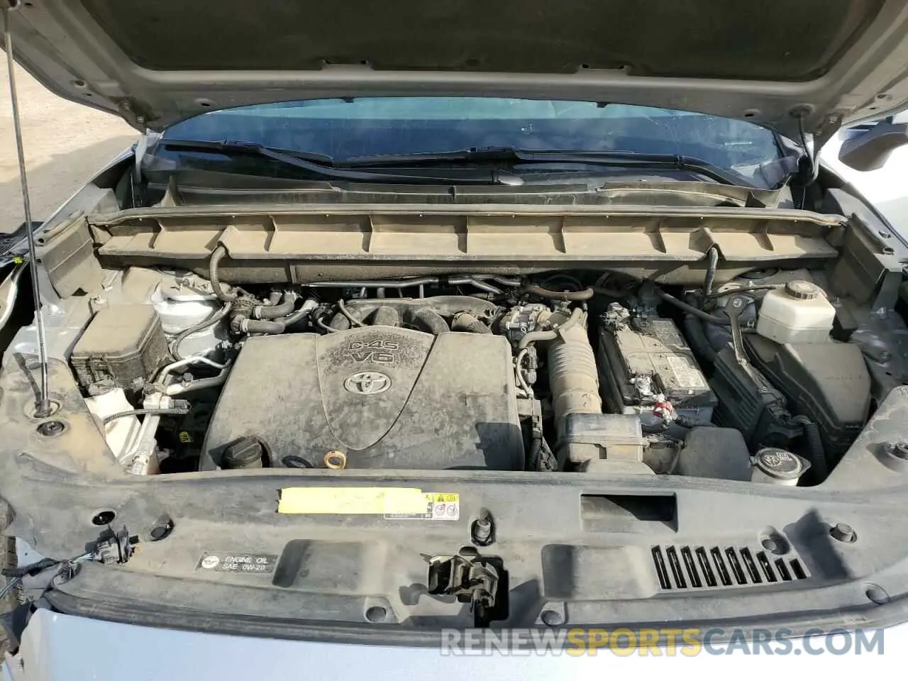 13 fotografías del automóvil dañado 5TDGZRAH4MS035253 TOYOTA HIGHLANDER 2021
