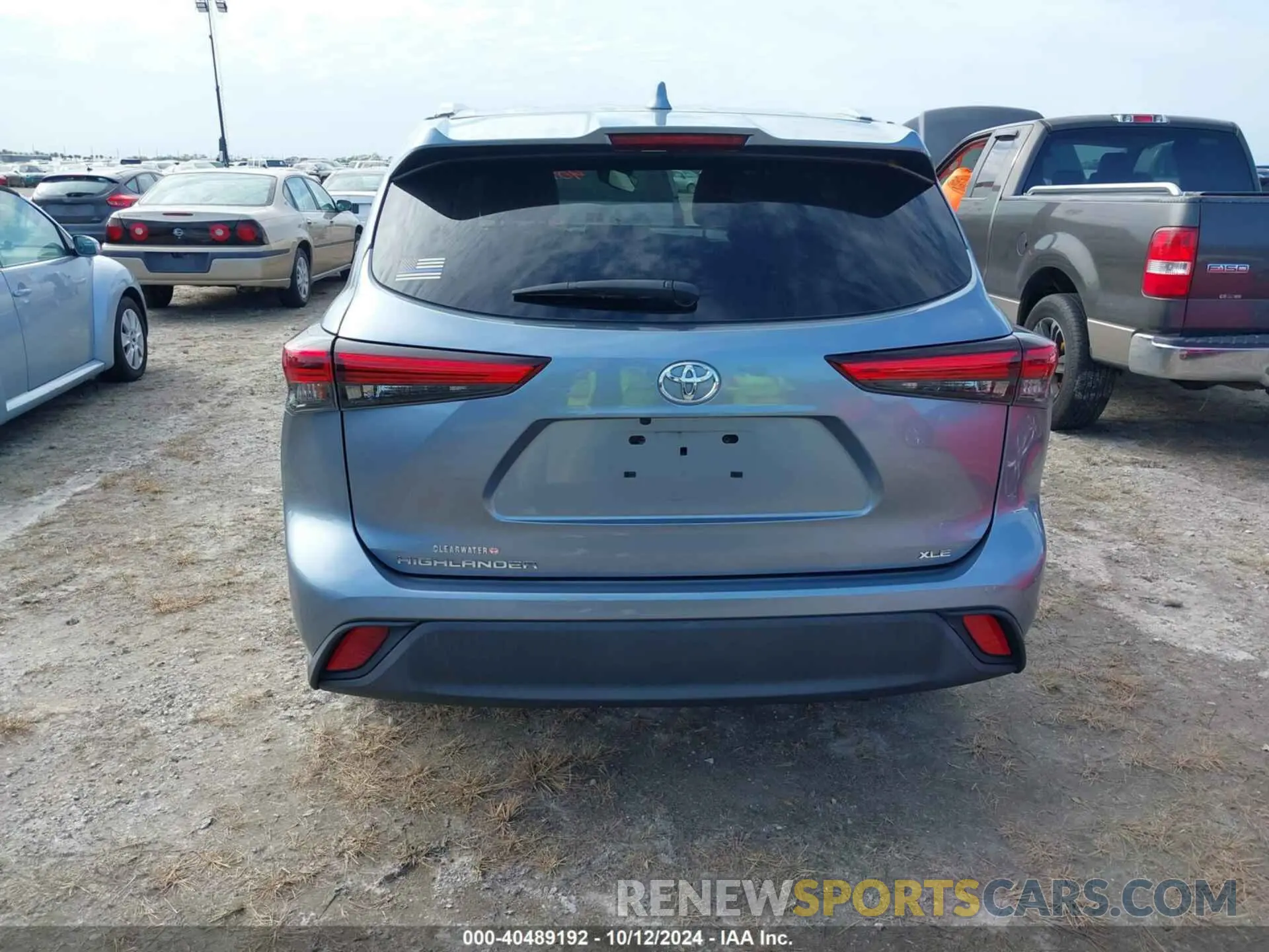 16 fotografías del automóvil dañado 5TDGZRAH4MS036323 TOYOTA HIGHLANDER 2021