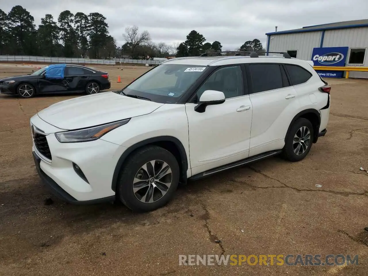 1 fotografías del automóvil dañado 5TDGZRAH4MS522906 TOYOTA HIGHLANDER 2021