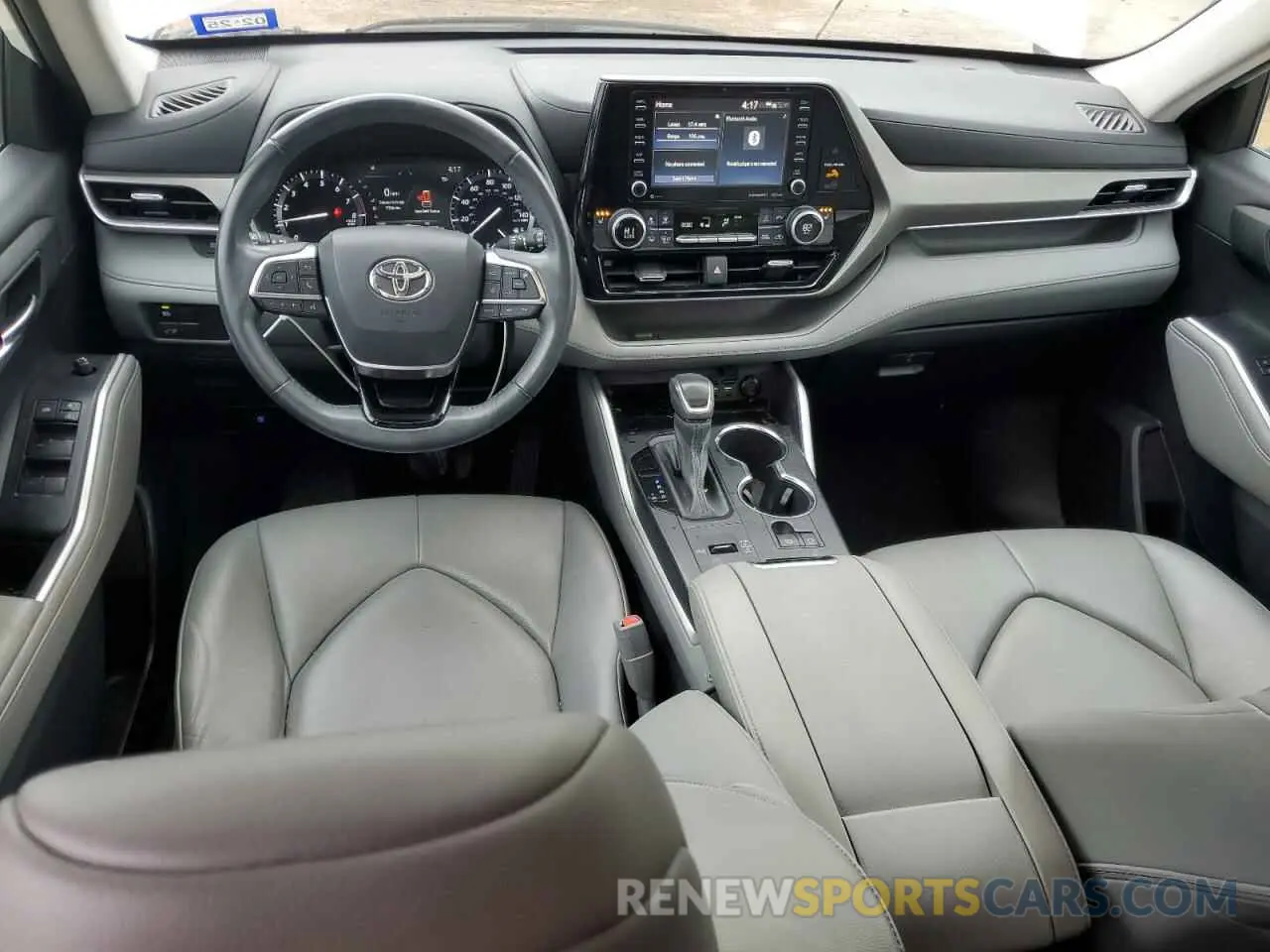 8 fotografías del automóvil dañado 5TDGZRAH4MS522906 TOYOTA HIGHLANDER 2021