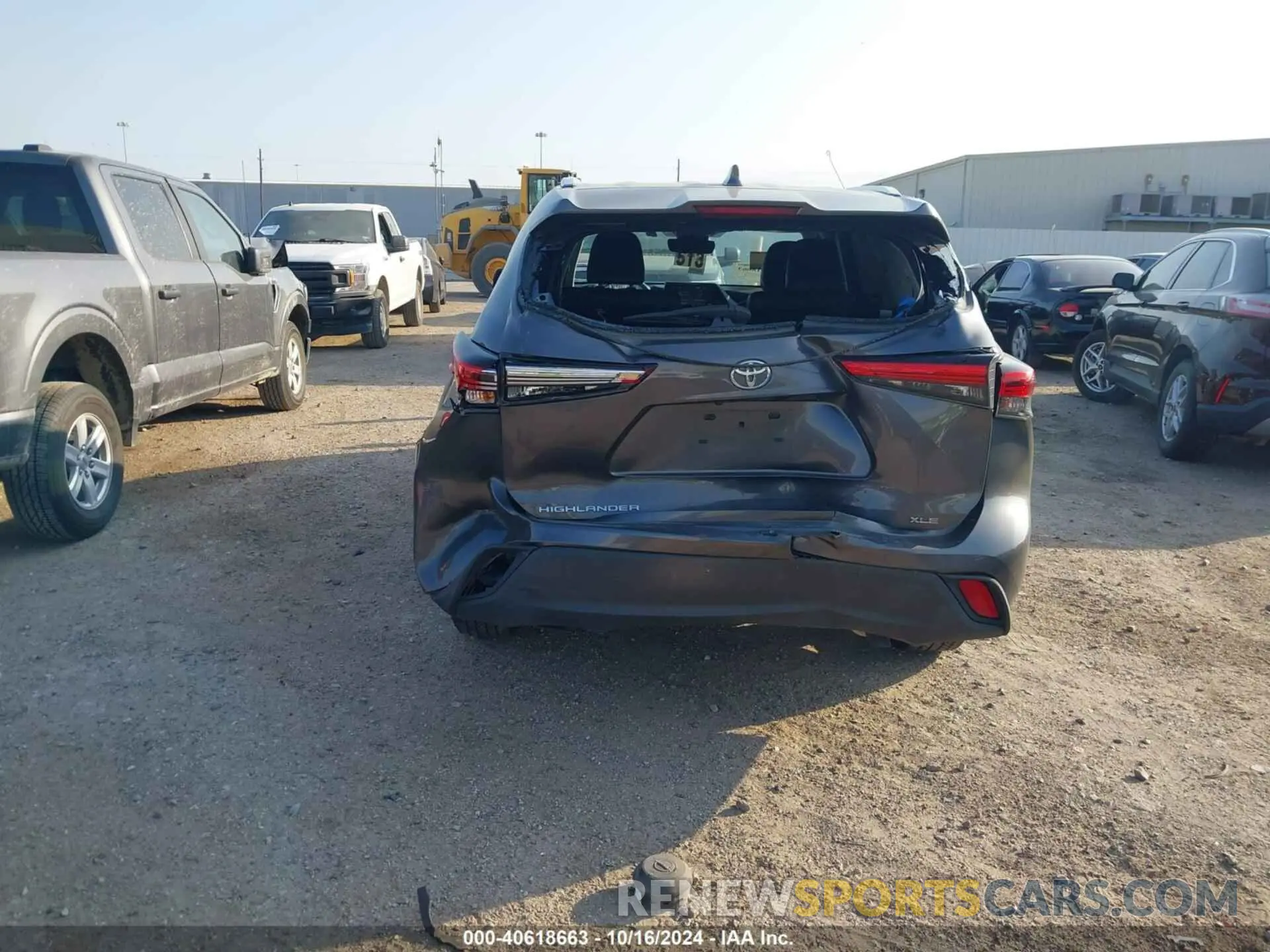 16 fotografías del automóvil dañado 5TDGZRAH4MS523778 TOYOTA HIGHLANDER 2021