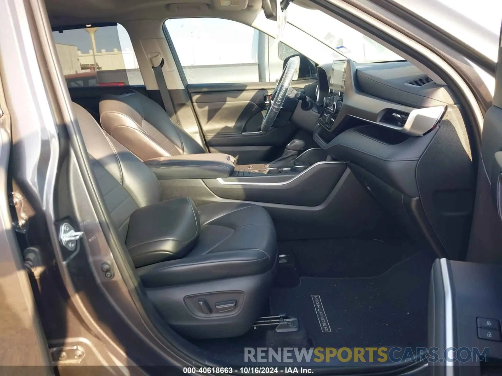 5 fotografías del automóvil dañado 5TDGZRAH4MS523778 TOYOTA HIGHLANDER 2021