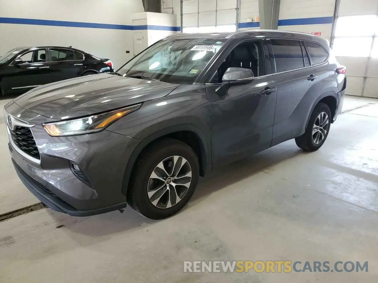 1 fotografías del automóvil dañado 5TDGZRAH5MS525720 TOYOTA HIGHLANDER 2021