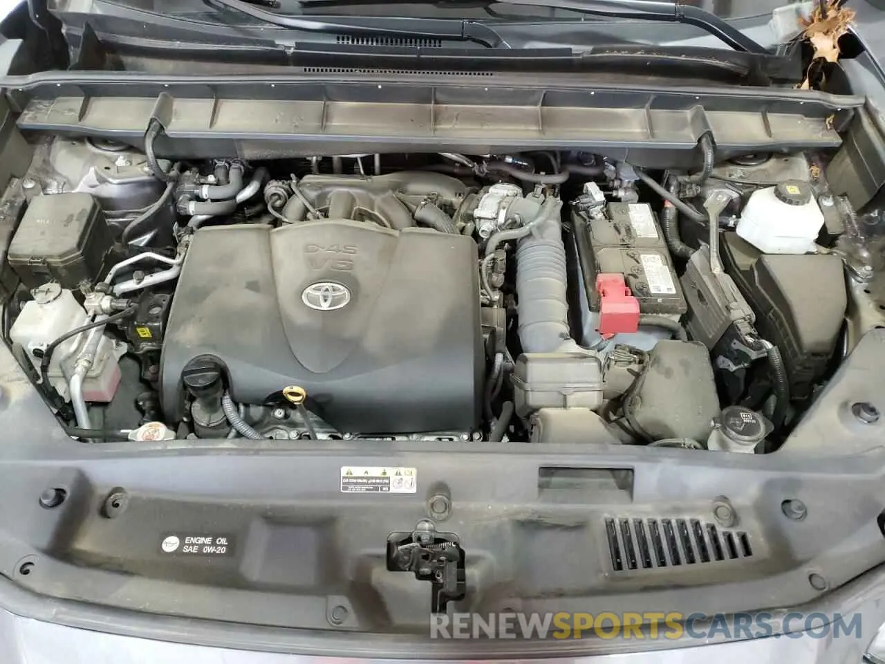 12 fotografías del automóvil dañado 5TDGZRAH5MS525720 TOYOTA HIGHLANDER 2021