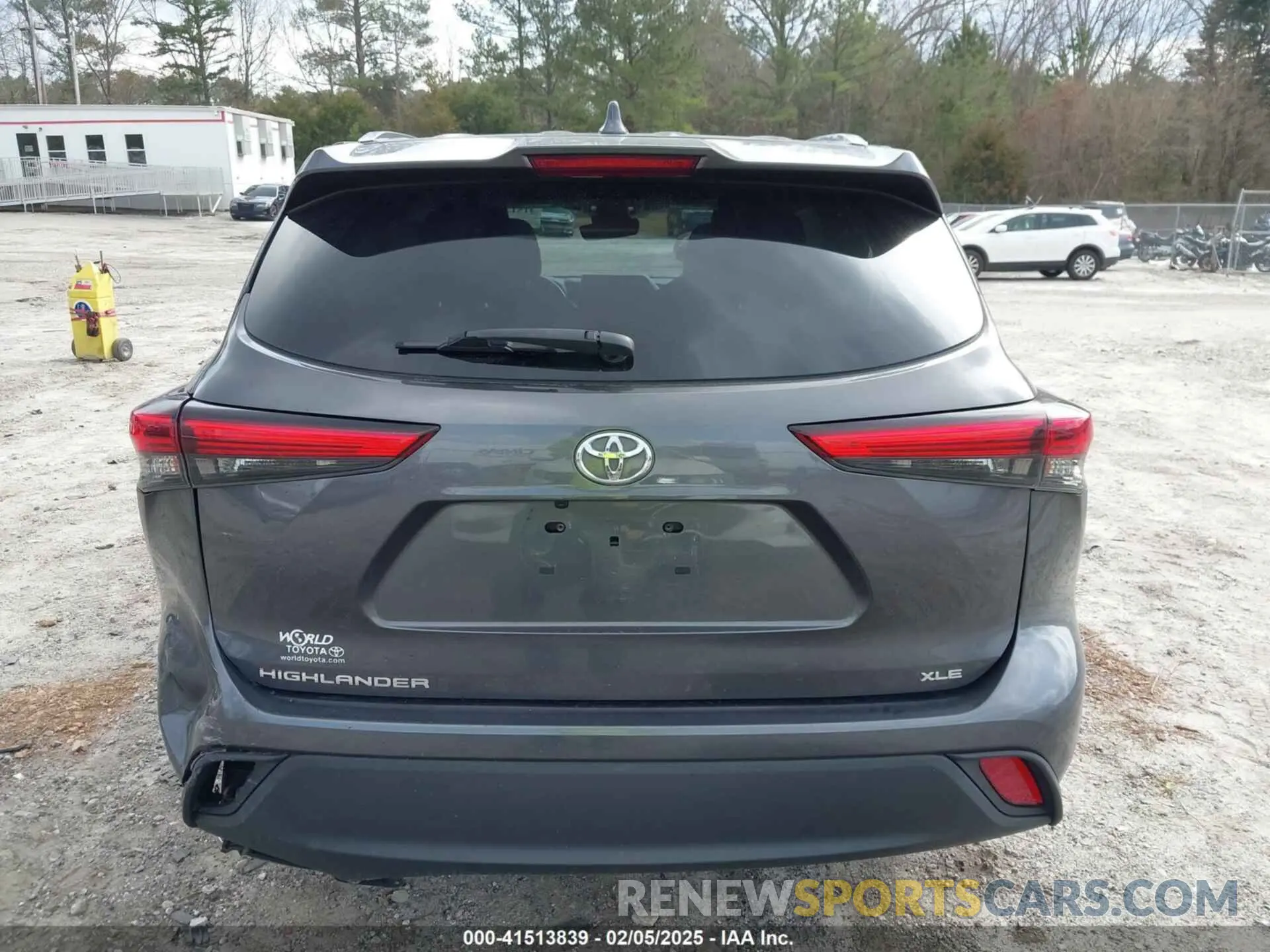 16 fotografías del automóvil dañado 5TDGZRAH7MS516632 TOYOTA HIGHLANDER 2021