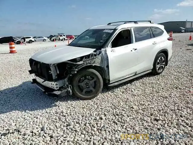 11 fotografías del automóvil dañado 5TDGZRAH7MS526870 TOYOTA HIGHLANDER 2021
