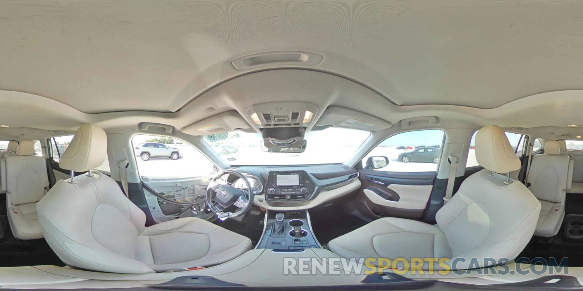 13 fotografías del automóvil dañado 5TDGZRAH7MS526870 TOYOTA HIGHLANDER 2021