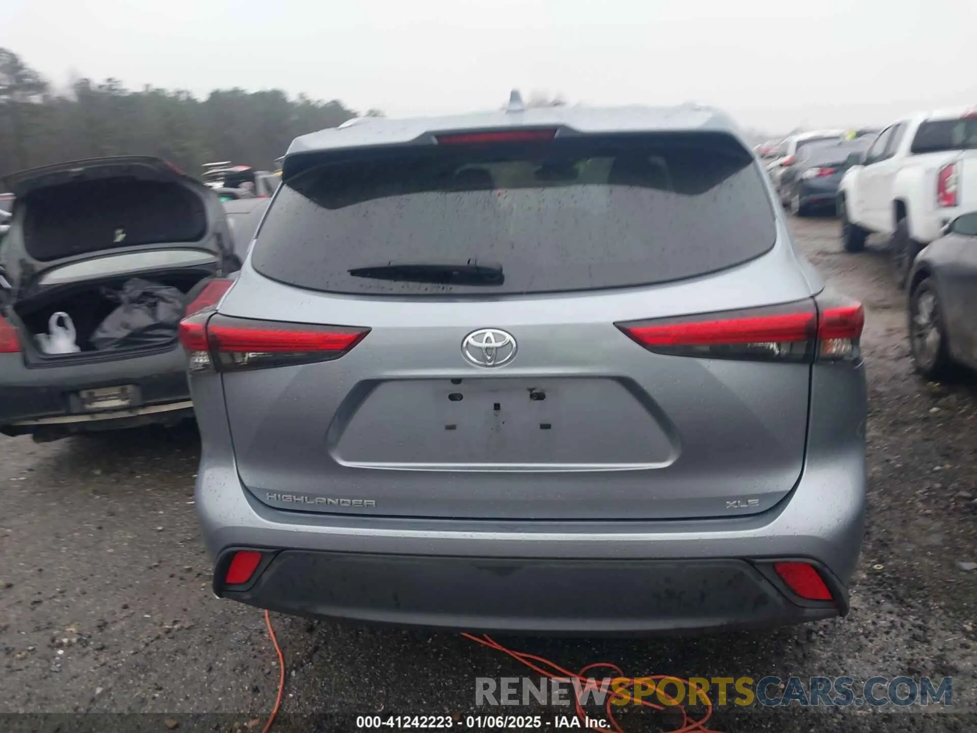 15 fotografías del automóvil dañado 5TDGZRAH8MS050919 TOYOTA HIGHLANDER 2021