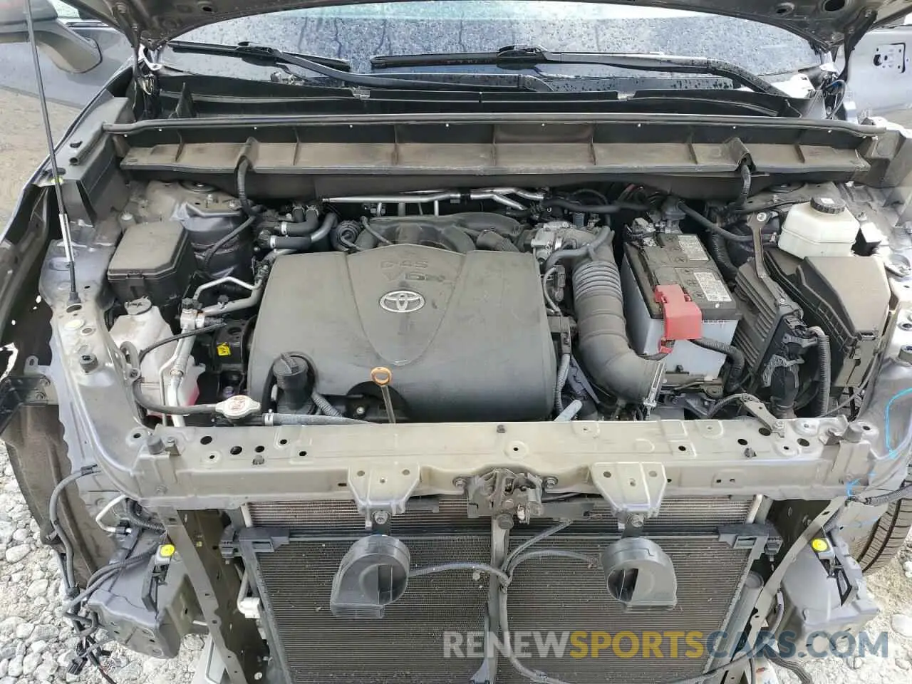 12 fotografías del automóvil dañado 5TDGZRAH9MS056034 TOYOTA HIGHLANDER 2021