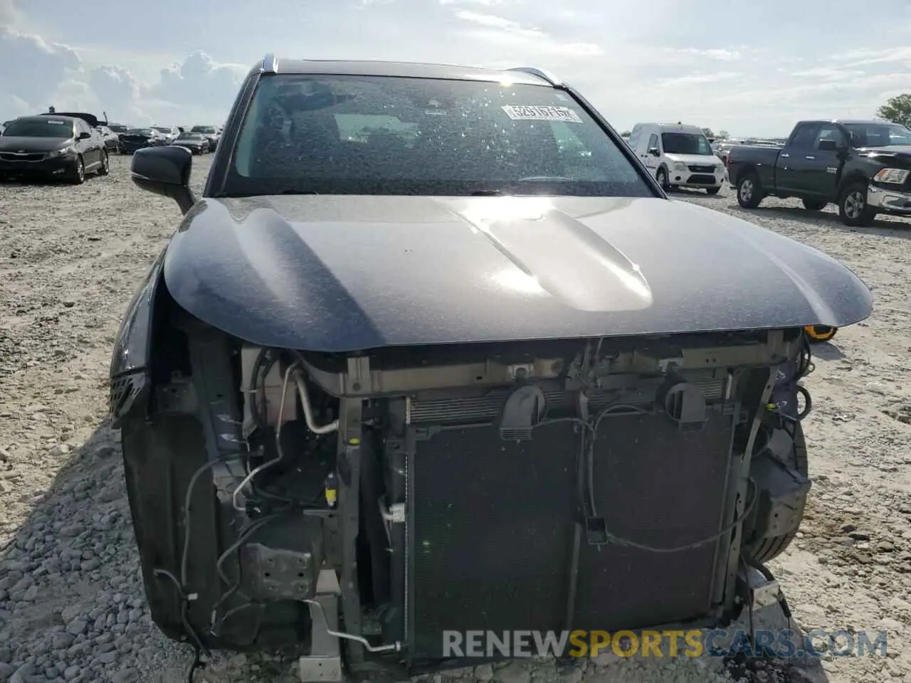 5 fotografías del automóvil dañado 5TDGZRAH9MS056034 TOYOTA HIGHLANDER 2021