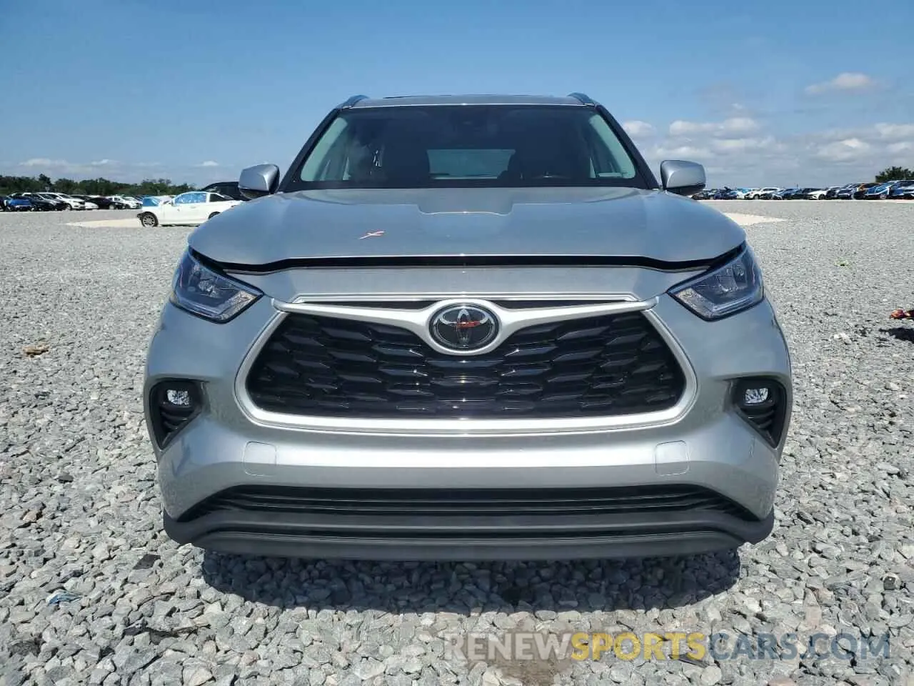 5 fotografías del automóvil dañado 5TDGZRAHXMS034396 TOYOTA HIGHLANDER 2021