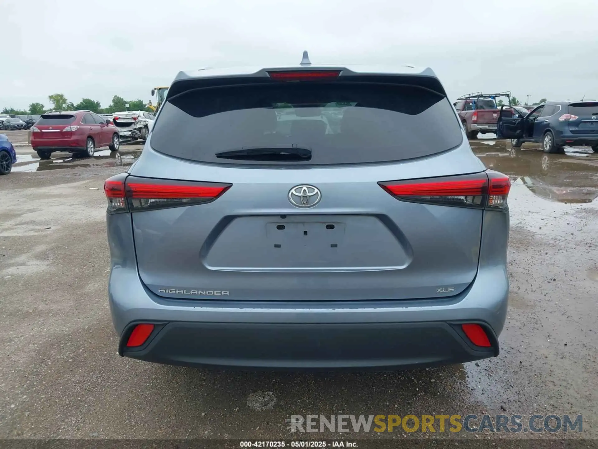 16 fotografías del automóvil dañado 5TDGZRAHXMS066412 TOYOTA HIGHLANDER 2021