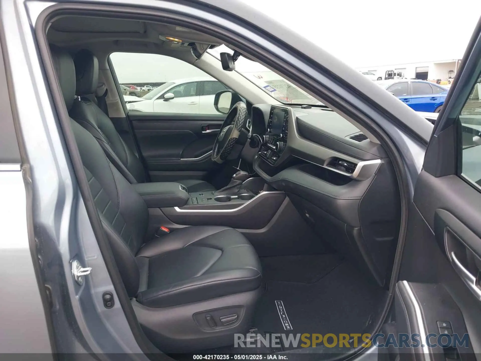 5 fotografías del automóvil dañado 5TDGZRAHXMS066412 TOYOTA HIGHLANDER 2021